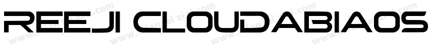REEJI ClouDaBiaosongGBT Flash字体转换